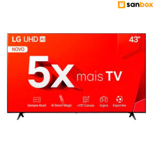 Smart Tv LG 43" pol LED 4K UHD Smart Pro Thinq® AI - 43TU801C0SA.AWZ