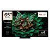 Smart TV TCL QD-Mini LED 4K 65" Polegadas com Google Assistente, Dolby Vision IQ e Wi-Fi - 65C7K