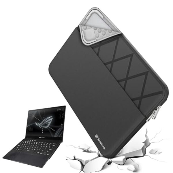 Smatree Capa para laptop de 15,6 polegadas ASUS Vivobook S 15 S5507/Q5507 Copilot+PC, capa protetora para laptop com bolso para acessórios, zíper YKK, design patenteado à prova de choque (E633)