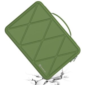 Smatree Capa rígida de EVA de 39.6 cm compatível com ASUS Chromebook CX15 CX1505, para Vivobook Pro 15 N6506/M6500, para ExpertBook P1 P1503, para Vivobook 15 F512/S15/S15 OLED/Go 15 OLED, verde