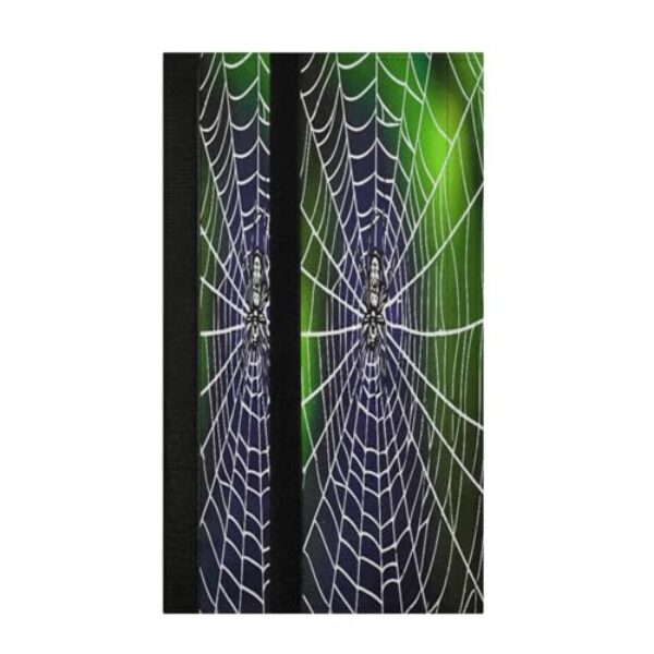 STAYTOP 2 peças de capas de maçaneta de geladeira de fio de seda de Halloween, capas de maçaneta para geladeira e forno de micro-ondas, mantenha seu aparelho de cozinha limpo de gotejamentos, óleo