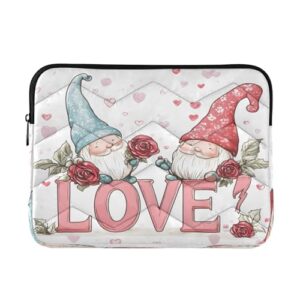 STAYTOP Capa para laptop macia e resistente a impactos do Dia dos Namorados, bolsa protetora para notebook de 13 a 14 polegadas