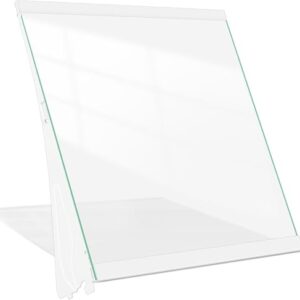 Substituição de prateleira de vidro para geladeira DA97-20044A atualizada compatível com a parte de prateleira de vidro da geladeira Samsung para peças de prateleiras esquerdas de geladeira