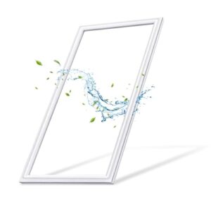 Substituição de vedação de porta de geladeira 5304506126 atualizada para Frigidaire Kenmore Crosley, 142.0 cm x 72.6 cm Selo da porta do freezer substitui as peças 216522374 5304505528 CFUF14QWF