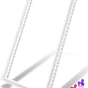 Substituição de vedação de porta de geladeira W10830189 atualizada compatível com KitchenAid Kenmore Whirlpool Gaxeta de porta de geladeira WRF535SMBM00 GX5SHDXVQ00 Vedação de porta francesa de