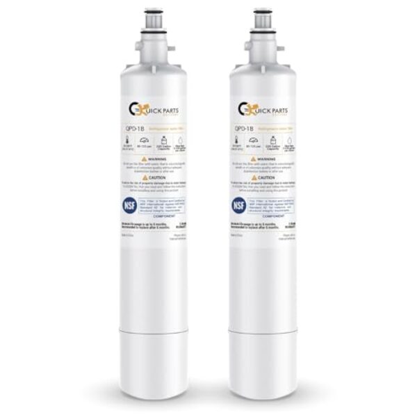 Substituição do filtro de água do refrigerador QPD 18 para Fisher & Paykel RPWF – Compatível com RF170ADJX4, RF170ADUSB5, RF201ADUSB5, RF201ADUSX5 N, RF172GDUX1 e mais – Certificação NSF – (pacote com