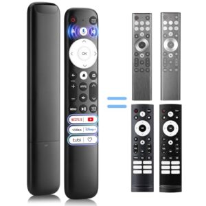 Substituição para controle remoto Hisense Google TV - Controle de voz para todas as Smart TVs Hisense 2022-2025 Mini-LED ULED 4K Google Smart TVs