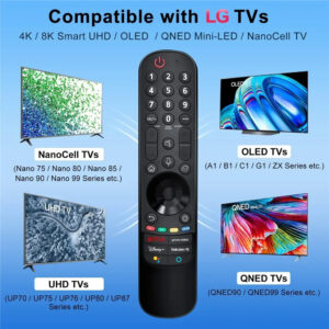 Substituição Para LG Magic Remote Control MR21GA Por Função De Voz Pointer Smart TV UHD OLED QNED NanoCell 4K 8K TVs