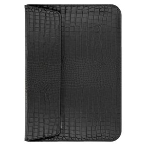 SUNGOOYUE Bolsa para Laptop de Couro PU Premium, 15,4 X 11 X 0,4 Polegadas, Capa Fina à Prova d'água Com Fecho Magnético, Compatível Com Viagens de Negócios (#11)