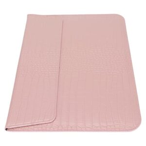 SUNGOOYUE Bolsa para Laptop de Couro PU Premium, 15,4 X 11 X 0,4 Polegadas, Capa Fina à Prova d'água Com Fecho Magnético, Compatível Com Viagens de Negócios (#12)
