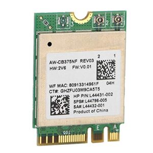 SUNGOOYUE Placa de Rede Sem Fio RTL8822CE, 802.11ac 1200Mbps, Banda Dupla 2.4G/5G Com 5.0, Interface NGFF para 7/8/10