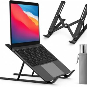 Suporte Apoio De Notebook Laptop Compacto Articulado Home Office PRETO