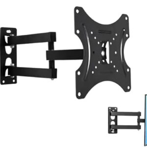 Suporte Articulado de Parede para TVs de 14' a 42' Ajuste Livre, Compatvel com LED, LCD e Smart TV, Ate 30kg