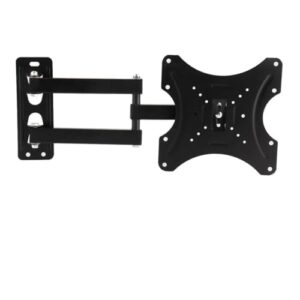 Suporte Articulado Universal para TV LED LCD SMART 26-55 Polegadas, Rotação 360°, Inclinação 20°, VESA 75-400, Braço Extensível 6-41cm Até 20Kg