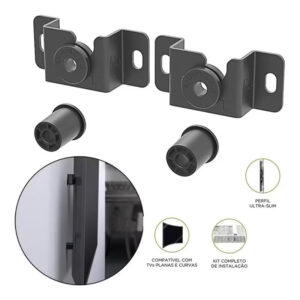 Suporte para TV Universal Fixo Smart LED LCD 4K Parede Painel 32 40 42 50 55 60 75 82 100 Polegada