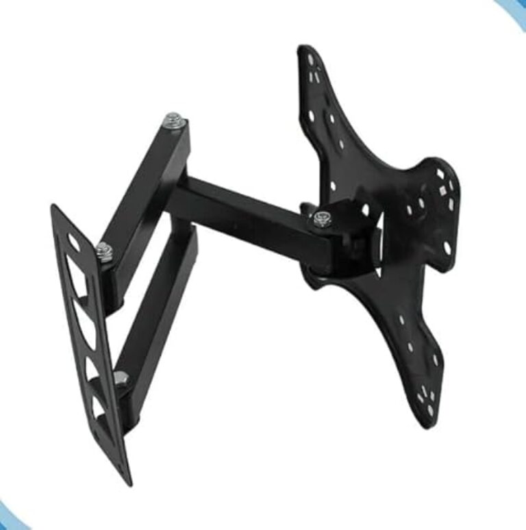 Suporte Premium Articulado com Inclinação Ajustável para TV 32 a 55 Polegadas – Reforçado 50kg, Fixação de Parede com Padrão VESA Universal