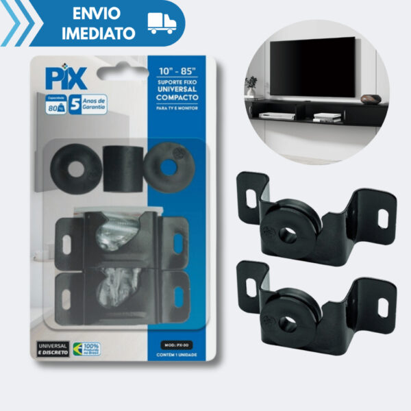 Suporte Universal Fixo Para Smart TV LED LCD 4K Parede Painel 10 24 32 43 50 55 58 65 70 75 85 Polegadas