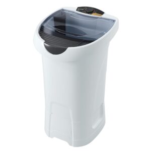 Tanquinho 5kg Máquina de Lavar Roupa Lavadora 127v / 60 Hz Compacta Branco Fume Lavanderia Wanke