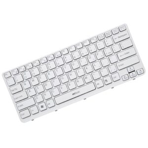 Teclado mBook para Sony Vaio Sve14113egb Branco Layout Us