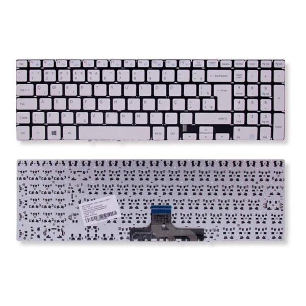 Teclado Notebook Samsung Essentials E21 Np300e5m Br Branco