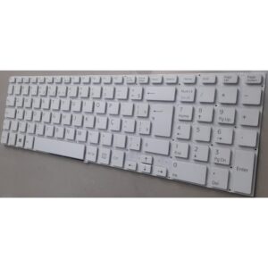 TECLAS AVULSAS NOTEBOOK SONY VAIO - BRANCO - P/N: 149240081BR. (FOTOS DO PRODUTO REAL)