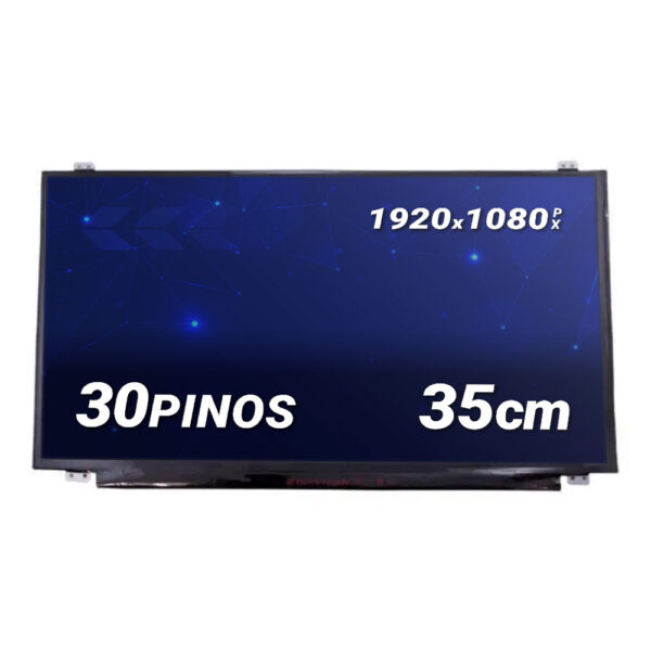 Tela 15.6" LED Slim IPS Para Notebook Samsung Expert NP350XAA-XF3BR | Fosca