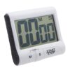 Timer Digital de Cozinha com Suporte Atrito Magnético Buraco para Pendurar Alarme Alto Display LCD Grande Relógio Gerenciamento Workout Baking Egg