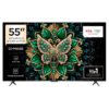 TV Smart Semp Tcl 55C6K 55” 4K QLED MINI LED 120Hz 250W Bluetooth 5.4 Preto