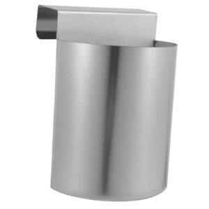 ULTECHNOVO Caixa de armazenamento de pá de gelo para pendurar organizador de pá de metal para geladeira, colher de gelo para prateleira