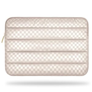 Vandel Capa de laptop fofa, capa para laptop de 13 a 14 polegadas de 13,3 polegadas, compatível com MacBook Air/Pro 13/Pro 14, iPad Pro 12,9, HP Dell ASUS, linda capa para computador Mac Book Checker