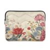 Wassud Capa para laptop com estampa floral de 35,5 cm, à prova de choque, à prova d'água, de poliéster, capa para notebook e tablet