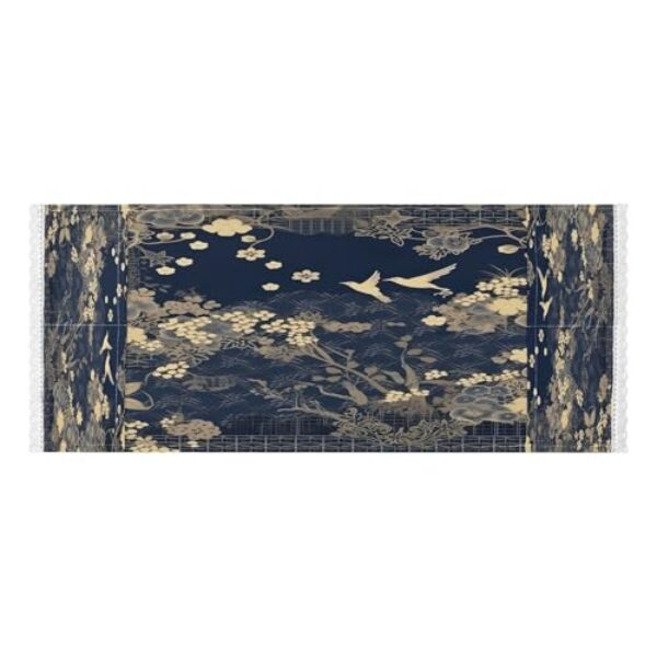 Wassud Capas de lavadora e secadora com design de flores e pássaros, protetor de lavadora com sacos de armazenamento, capa de geladeira à prova de poeira com bolsos para lavanderia doméstica, cozinha