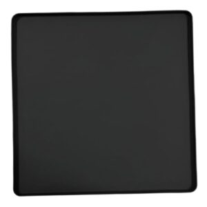 WeiLaiKeQi Bandeja coletora de para mini geladeira com borda elevada de 0,76 polegadas, ideal para freezer, Preto