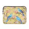 xigua Capa para laptop vintage Flower Bird de 33 a 35 cm, à prova d'água, à prova de choque, capa portátil para tablet, PC, laptop