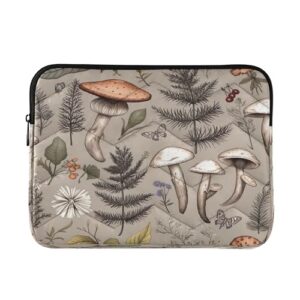 xigua Linda capa para laptop com cogumelo aquarela de 33 a 35 cm, à prova d'água, à prova de choque, capa portátil para tablet, PC, laptop