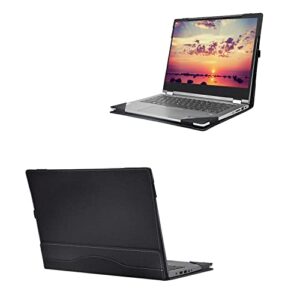 XJchen Capa para laptop compatível com Lenovo K14 Gen 1 ThinkBook 14 Gen 3/4/5 IdeaPad 3 Flex 5 14ITL6 14IAU7 14ALC05 14ARE05 14ITL05 Capa protetora para notebook bolsa (preto)