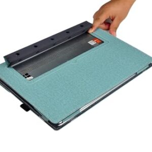 XJchen Capa para laptop compatível com LG gram 35.6 cm 14Z90S 14T90S 14Z90RS 14T90R 14ZB90R 14Z90R 14T90P 14Z90P 14Z95P Capa protetora removível bolsa para notebook (verde claro)