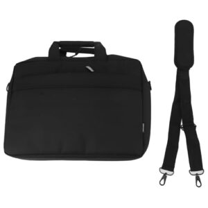 Ymiko Bolsa para Laptop Acolchoada à Prova d'água, Capa para Notebook Portátil à Prova de Choque para Uso Escolar e Comercial, Leve Com Alça e Fecho de Zíper (15,6 polegadas)
