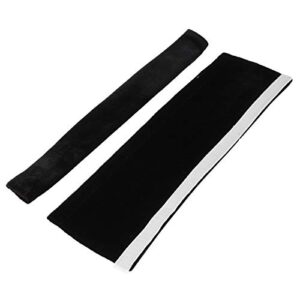 YOUTHINK 2 Tampas do Punho do Refrigerador Pces, Luvas Antiderrapantes Protetor de Pano Macio para Eletrodomésticos, Cabe a Maioria Punhos (Preto)