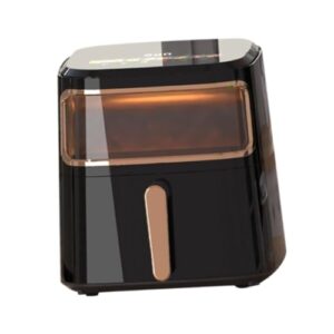 YWJLQH Fritadeira Air Fryer 6,5L 1350W com Cesta para Cozinhar e Assar, Preto