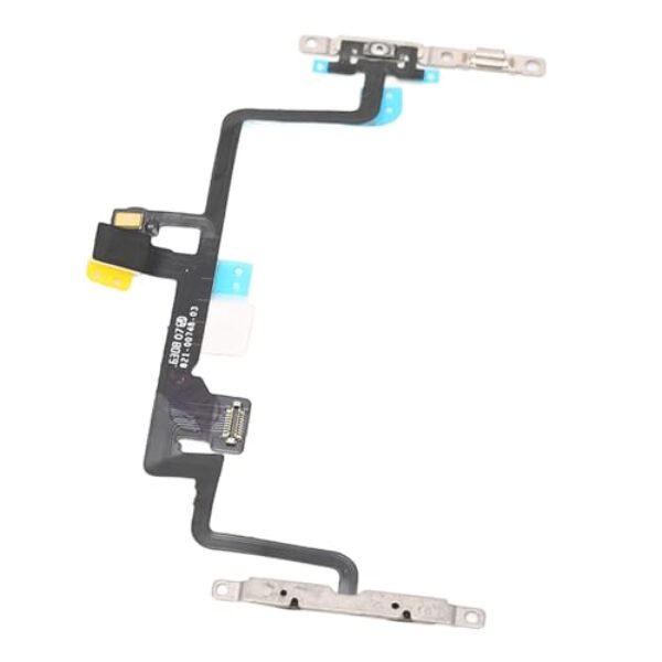 Zhjvihx Cabo Flexível do Botão Liga/desliga, Cabo Flexível do Botão Liga/desliga Pcb Fácil de Instalar Acabamento Requintado para 7plus