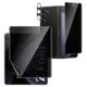 [1 conjunto] Protetor de tela de privacidade para Samsung Galaxy Z Fold 7, película interna antiespião flexível TPU + protetor de tela de vidro de privacidade traseira vidro temperado protetor de