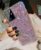 4youcase Capa com glitter rosa para Samsung Galaxy A17 5G, linda capa de telefone fina para Samsung Galaxy A17 5G com diamantes brilhantes e brilhantes