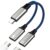Adaptador divisor USB C para fone de ouvido para iPhone 17 16 15 Pro Max (2 em 1) conversor de carregamento de áudio tipo C duplo DAC cabo auxiliar carregador porta fêmea para Apple para iPad Galaxy