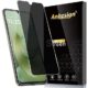 Anbzsign Pacote com 2 para Motorola Moto G06/G06 Power Privacy Película de Vidro Temperado, Película Privada Anti-Espião 9H, Antiarranhões, Compatível com Capas