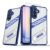 Asuwish Capa de celular para Samsung Galaxy A34 5G com protetor de tela de vidro temperado e suporte resistente à prova de choque suporte híbrido rígido acessórios A 34 34A mulheres homens azul