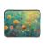 ATTX Capa para laptop com pintura de flores coloridas de 13 a 14 polegadas, à prova de choque e protetora, bolsa portátil para computador #143
