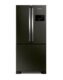 Brastemp Geladeira Brastemp Eclipse Collection Frost Free French Door Inverter A+++ 554 Litros Cor Black Inox – BRO85AE 220V