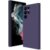 Btstring Capa para Samsung Galaxy S22 Ultra, capa de silicone macio com proteção de câmera atualizada, capa fina à prova de choque com forro de microfibra antiarranhões, roxo profundo