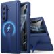 BXYJY Capa para Samsung Galaxy Z Fold 7 com suporte, compatível com MagSafe, protetor de tela frontal, proteção para câmera e dobradiça, capa de celular magnética fina e robusta para Samsung ZFold 7